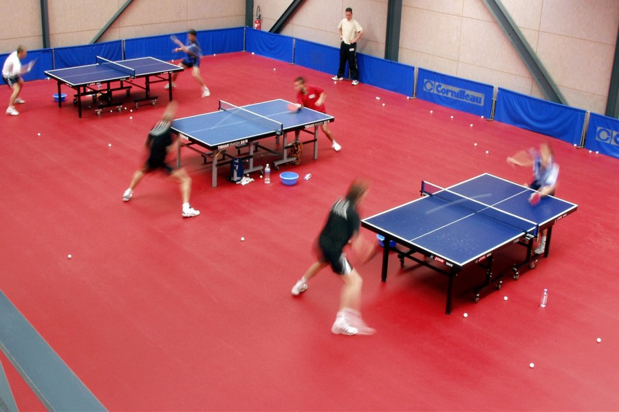 乒乓球專用地板-潔福運動地板